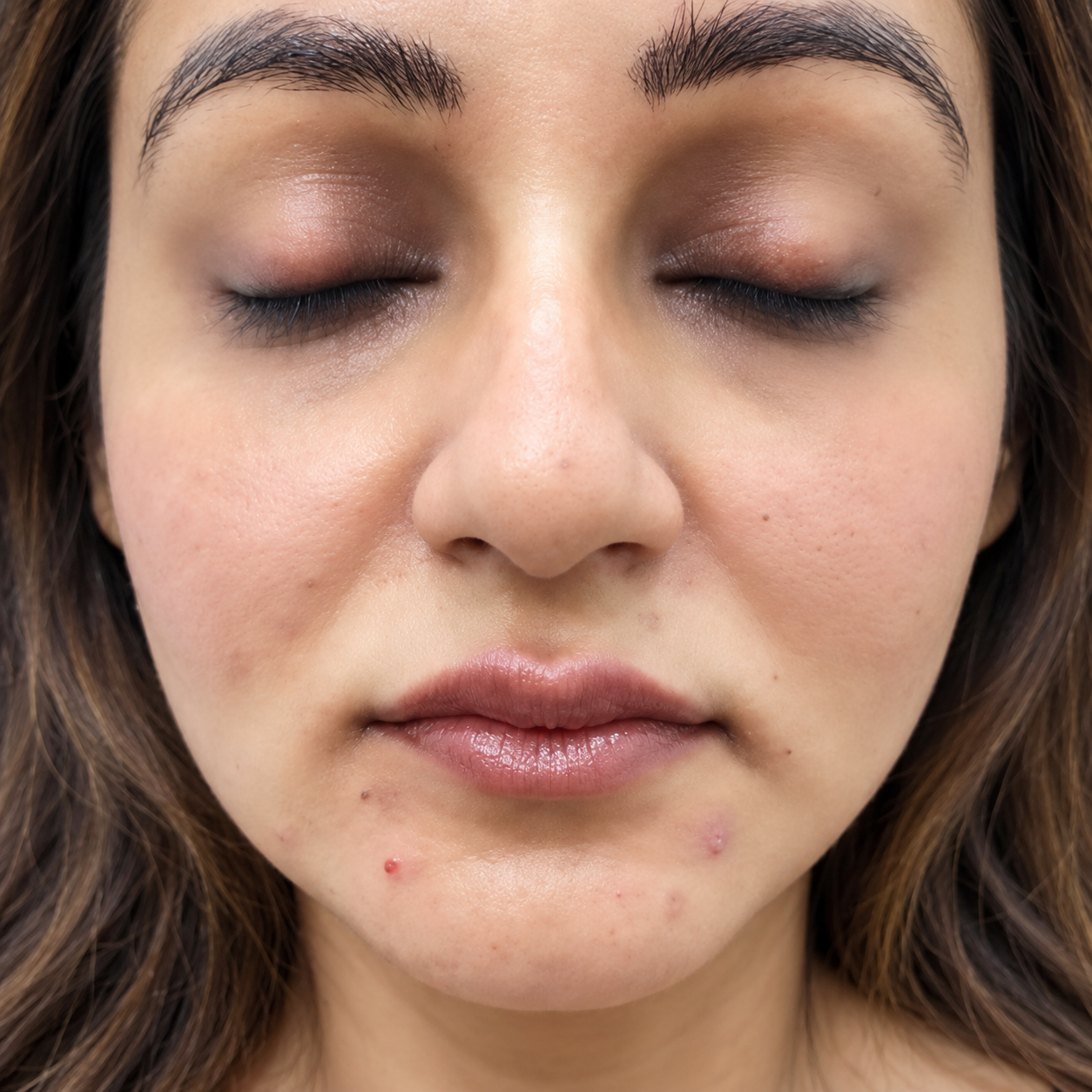 After pigmentation treatment