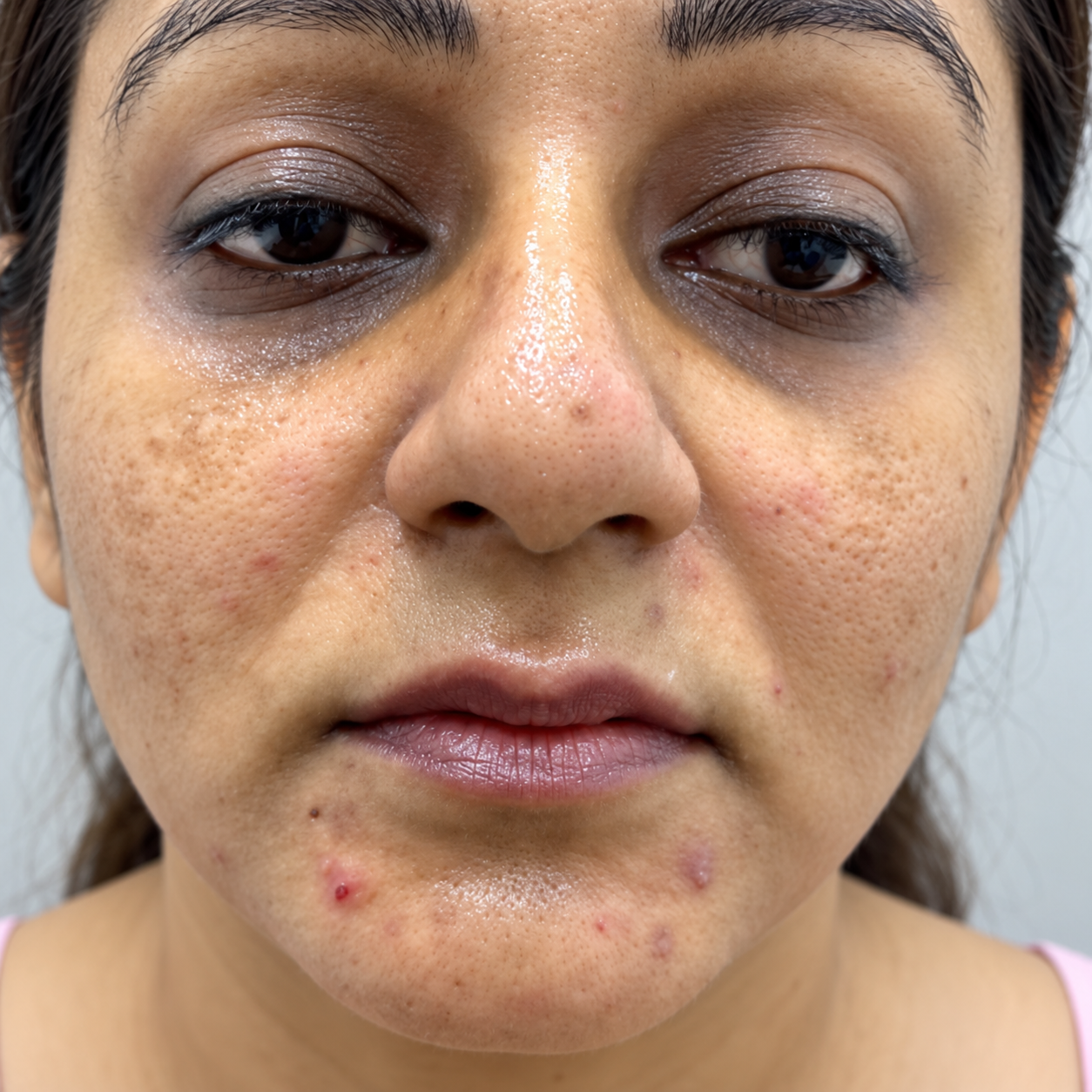 Before pigmentation treatment